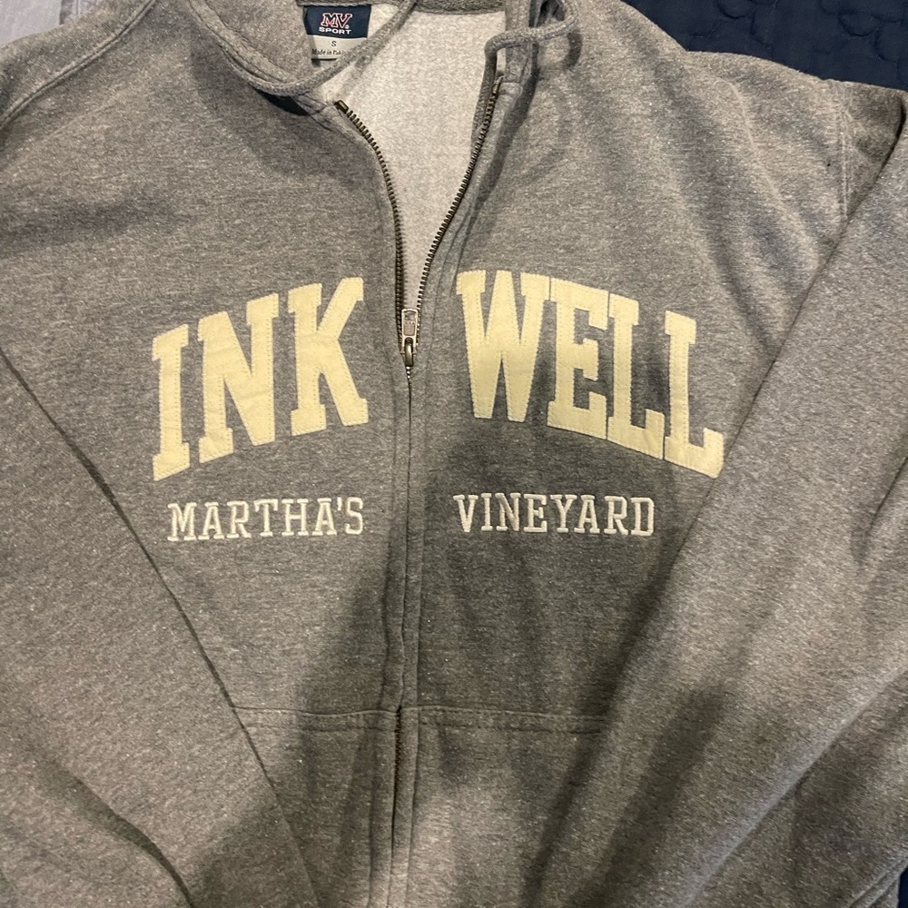 MV Sport Gray Zip-Up Hoodie - Picture 2 of 4